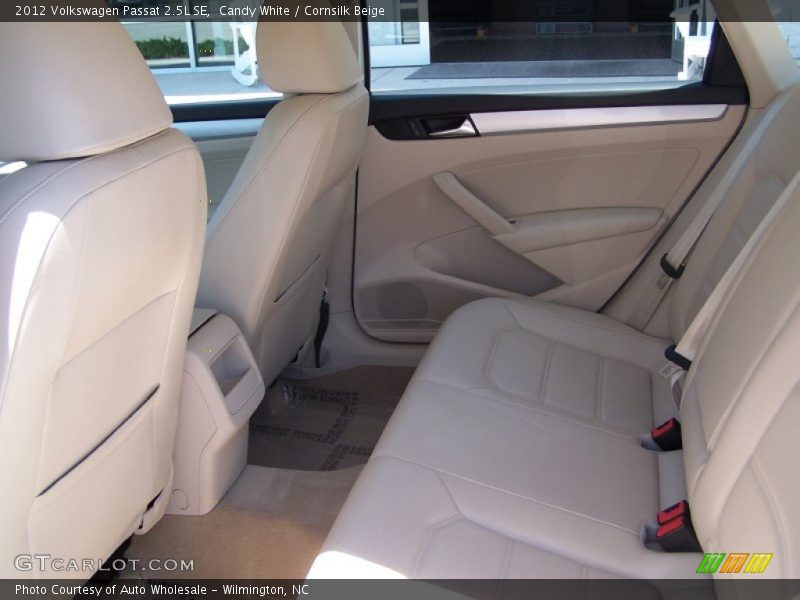 Candy White / Cornsilk Beige 2012 Volkswagen Passat 2.5L SE