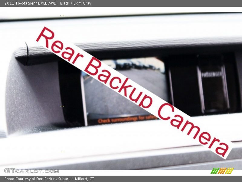 Black / Light Gray 2011 Toyota Sienna XLE AWD