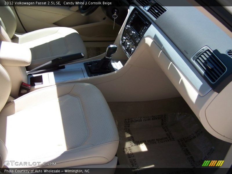 Candy White / Cornsilk Beige 2012 Volkswagen Passat 2.5L SE