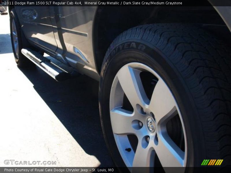 Mineral Gray Metallic / Dark Slate Gray/Medium Graystone 2011 Dodge Ram 1500 SLT Regular Cab 4x4