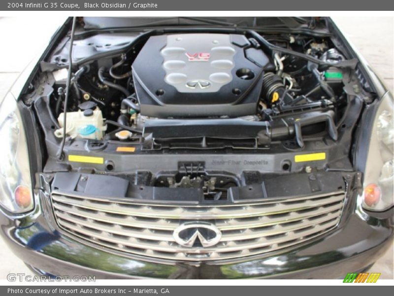 Black Obsidian / Graphite 2004 Infiniti G 35 Coupe