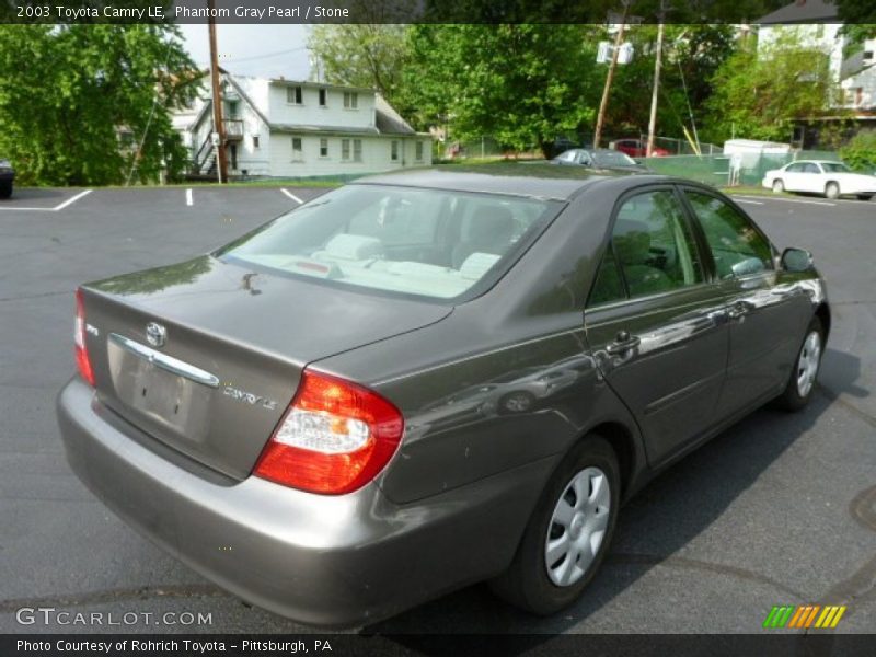 Phantom Gray Pearl / Stone 2003 Toyota Camry LE