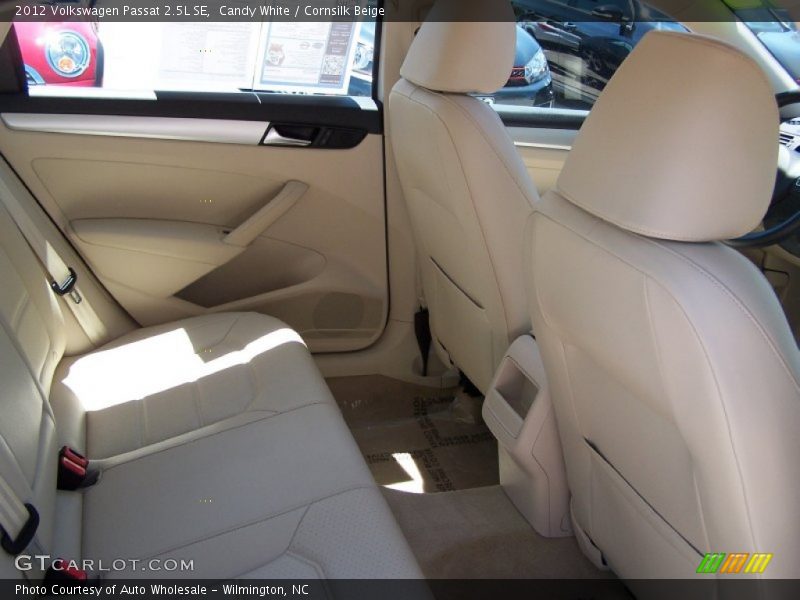 Candy White / Cornsilk Beige 2012 Volkswagen Passat 2.5L SE