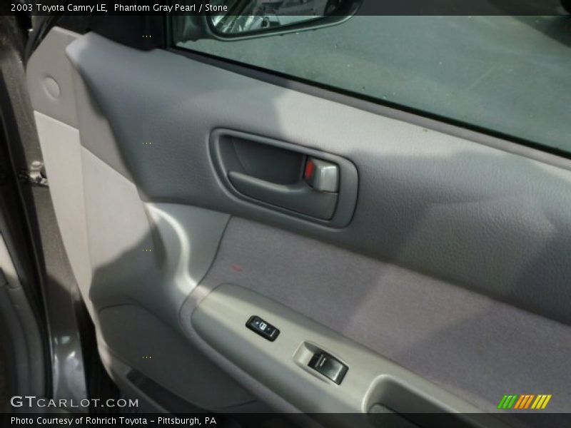 Phantom Gray Pearl / Stone 2003 Toyota Camry LE