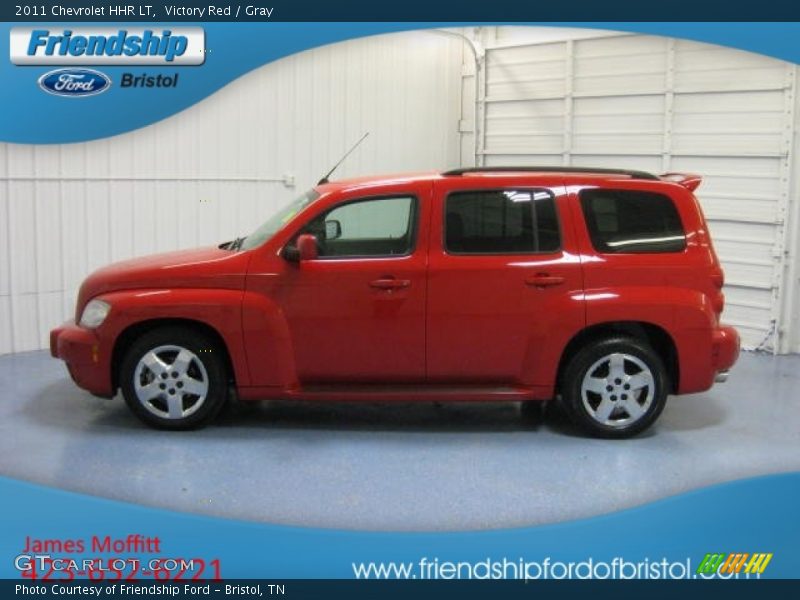 Victory Red / Gray 2011 Chevrolet HHR LT