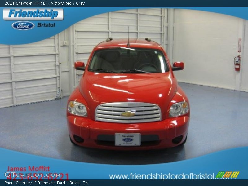 Victory Red / Gray 2011 Chevrolet HHR LT