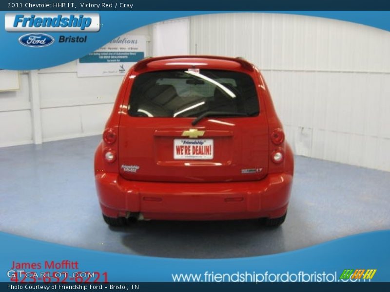 Victory Red / Gray 2011 Chevrolet HHR LT