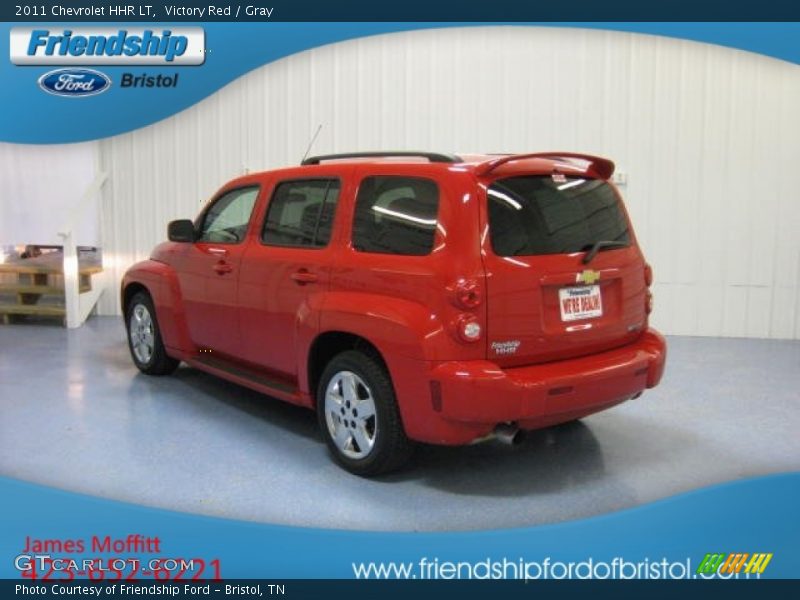 Victory Red / Gray 2011 Chevrolet HHR LT