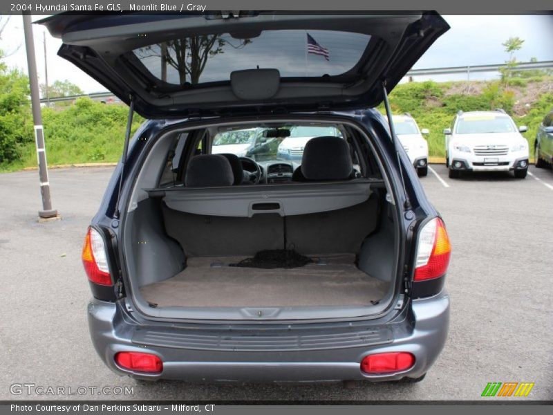 Moonlit Blue / Gray 2004 Hyundai Santa Fe GLS