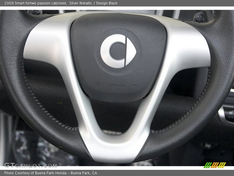 Silver Metallic / Design Black 2009 Smart fortwo passion cabriolet