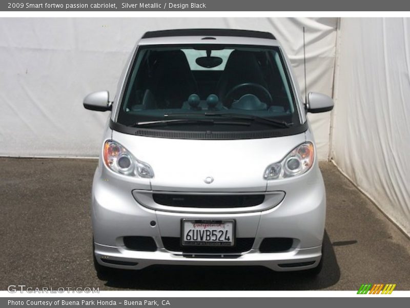 Silver Metallic / Design Black 2009 Smart fortwo passion cabriolet