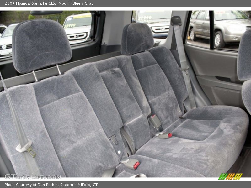 Moonlit Blue / Gray 2004 Hyundai Santa Fe GLS