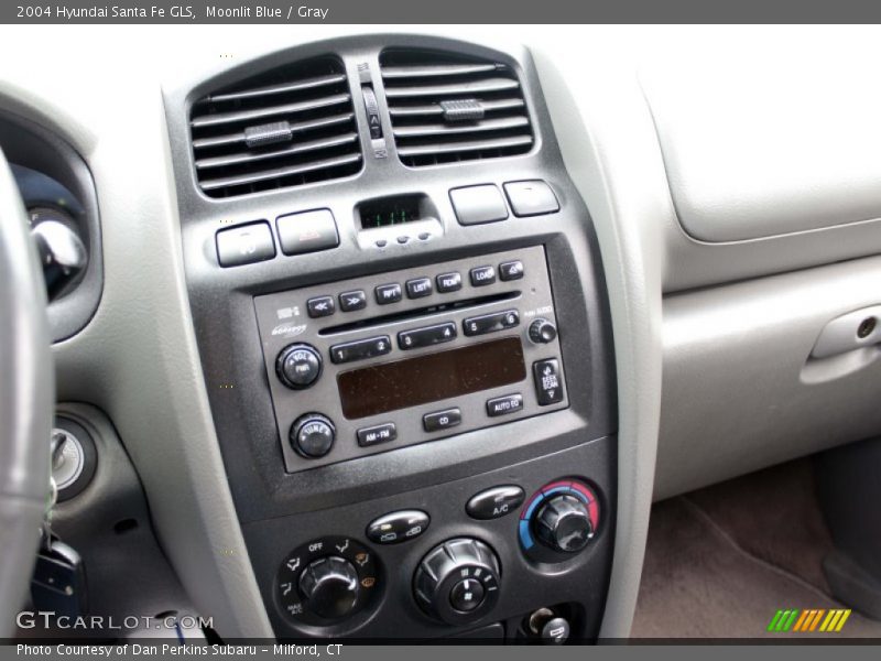 Moonlit Blue / Gray 2004 Hyundai Santa Fe GLS