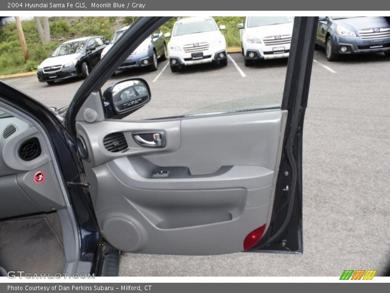 Moonlit Blue / Gray 2004 Hyundai Santa Fe GLS