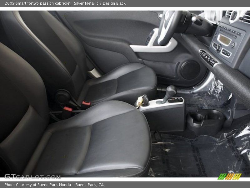 Silver Metallic / Design Black 2009 Smart fortwo passion cabriolet