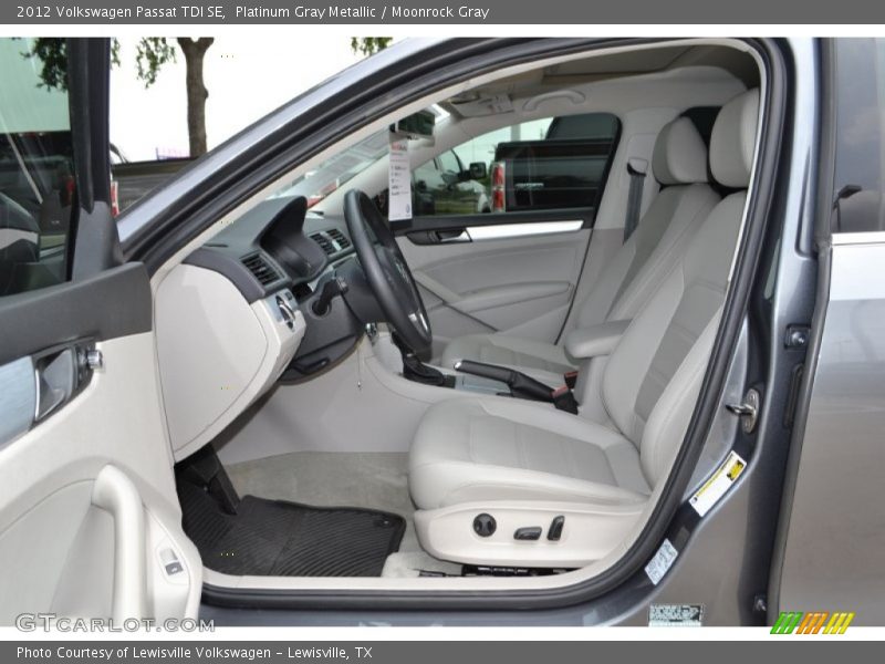 Platinum Gray Metallic / Moonrock Gray 2012 Volkswagen Passat TDI SE