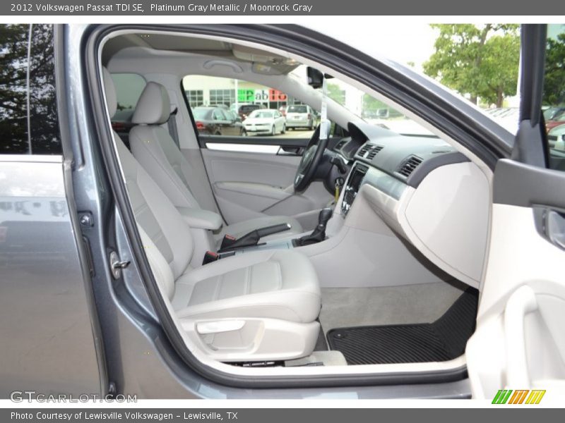 Platinum Gray Metallic / Moonrock Gray 2012 Volkswagen Passat TDI SE