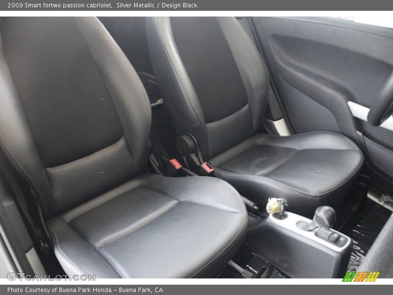 Silver Metallic / Design Black 2009 Smart fortwo passion cabriolet