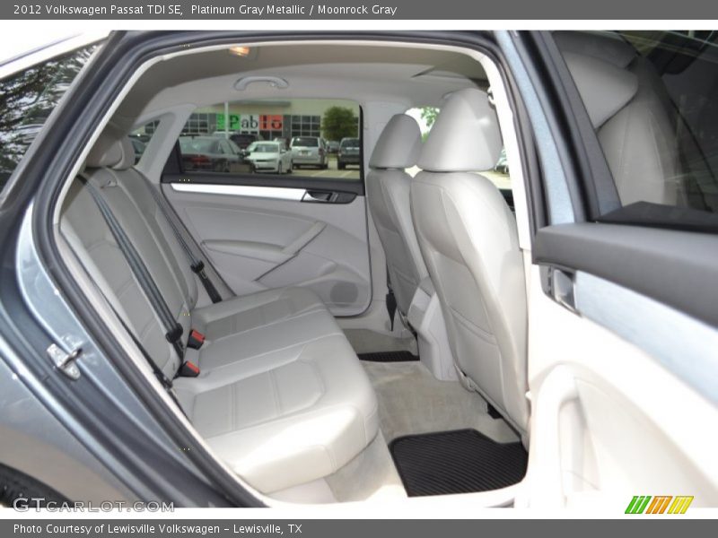 Platinum Gray Metallic / Moonrock Gray 2012 Volkswagen Passat TDI SE