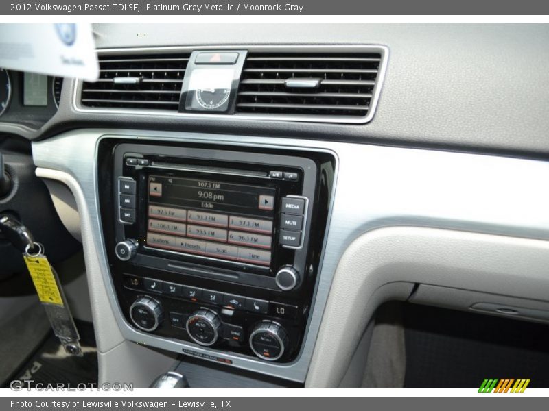 Platinum Gray Metallic / Moonrock Gray 2012 Volkswagen Passat TDI SE
