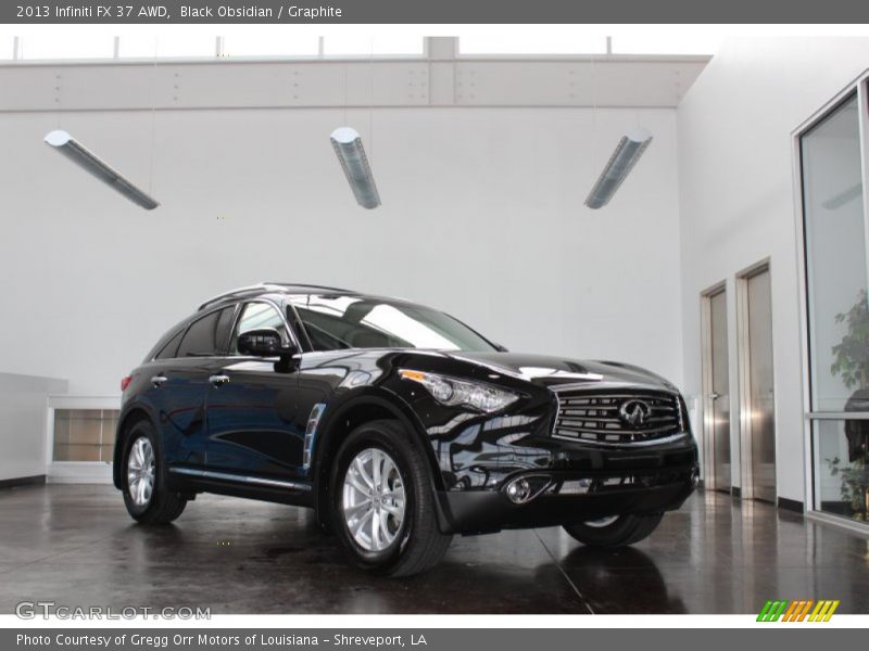 Black Obsidian / Graphite 2013 Infiniti FX 37 AWD