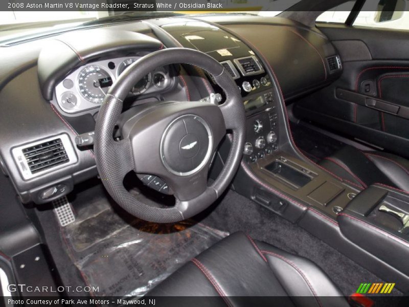 Dashboard of 2008 V8 Vantage Roadster