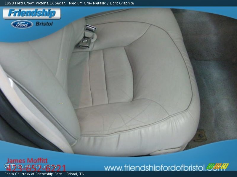 Medium Gray Metallic / Light Graphite 1998 Ford Crown Victoria LX Sedan