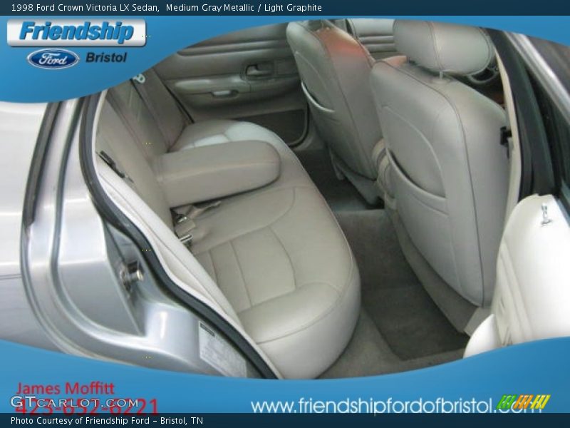 Medium Gray Metallic / Light Graphite 1998 Ford Crown Victoria LX Sedan
