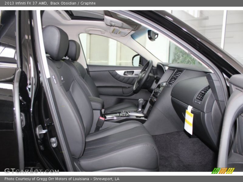  2013 FX 37 AWD Graphite Interior