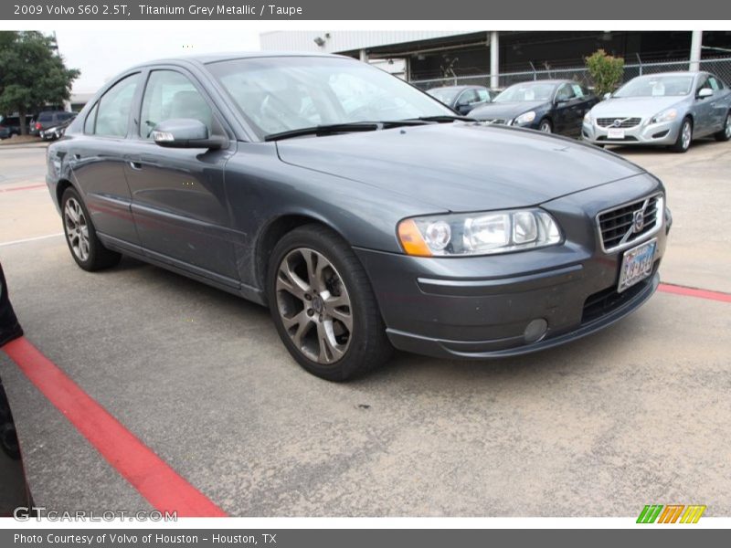 Titanium Grey Metallic / Taupe 2009 Volvo S60 2.5T