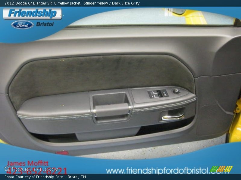 Stinger Yellow / Dark Slate Gray 2012 Dodge Challenger SRT8 Yellow Jacket