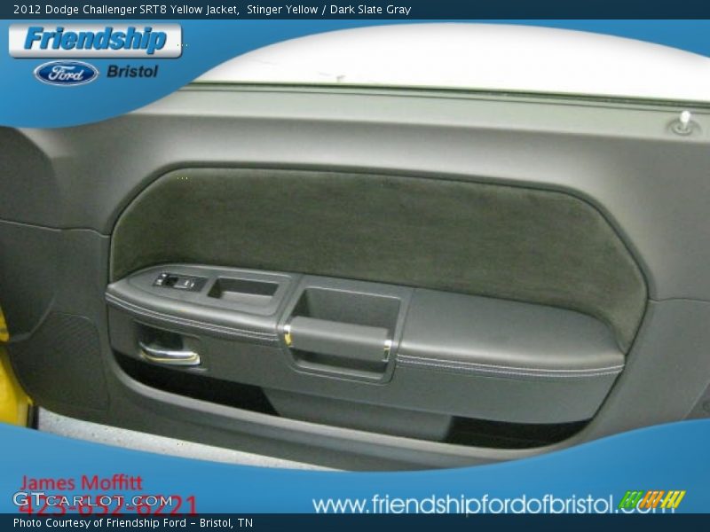 Stinger Yellow / Dark Slate Gray 2012 Dodge Challenger SRT8 Yellow Jacket