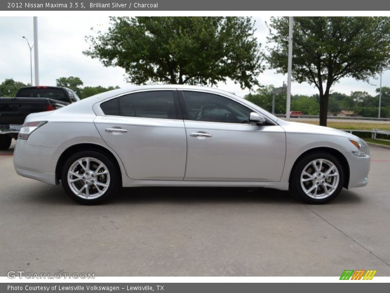 Brilliant Silver / Charcoal 2012 Nissan Maxima 3.5 S