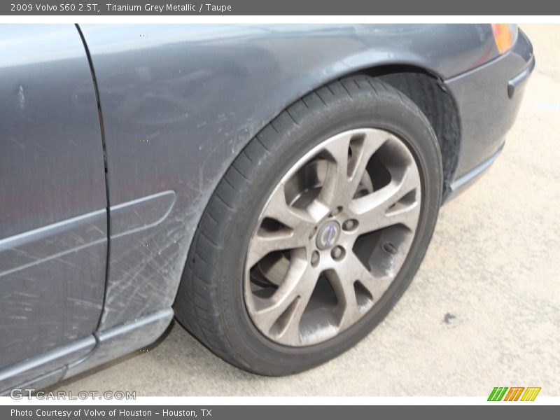Titanium Grey Metallic / Taupe 2009 Volvo S60 2.5T