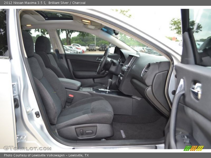 Brilliant Silver / Charcoal 2012 Nissan Maxima 3.5 S