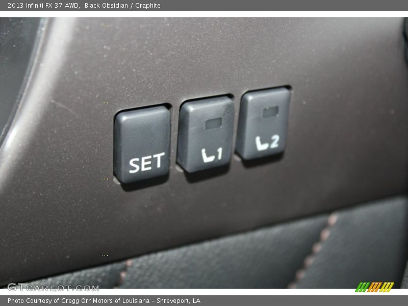Black Obsidian / Graphite 2013 Infiniti FX 37 AWD