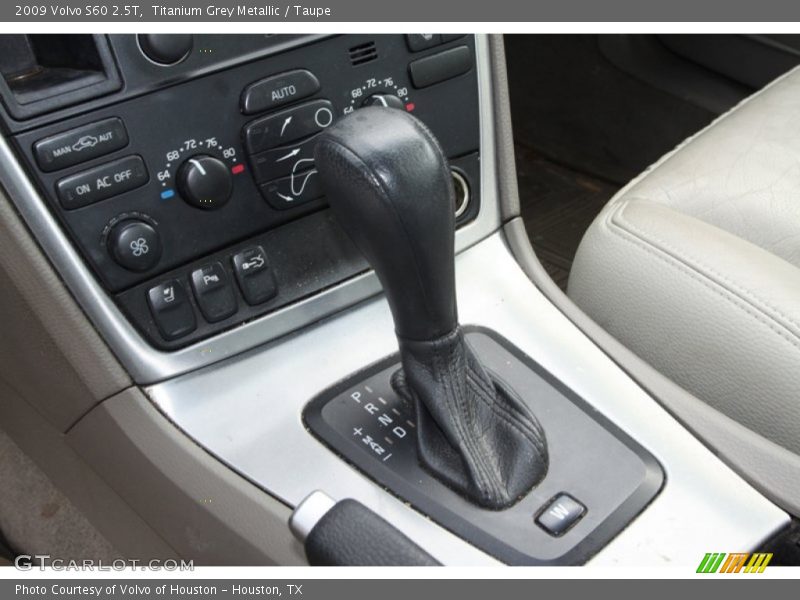  2009 S60 2.5T 5 Speed Geartronic Automatic Shifter