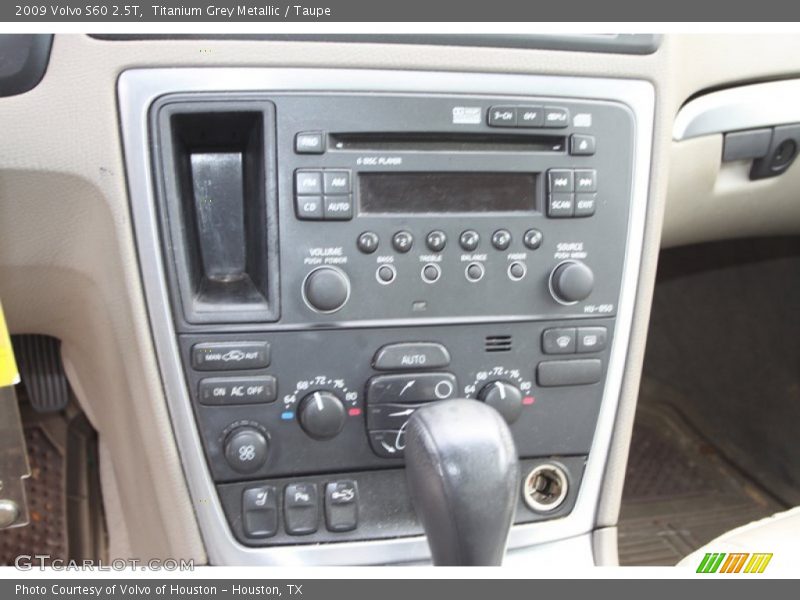 Titanium Grey Metallic / Taupe 2009 Volvo S60 2.5T
