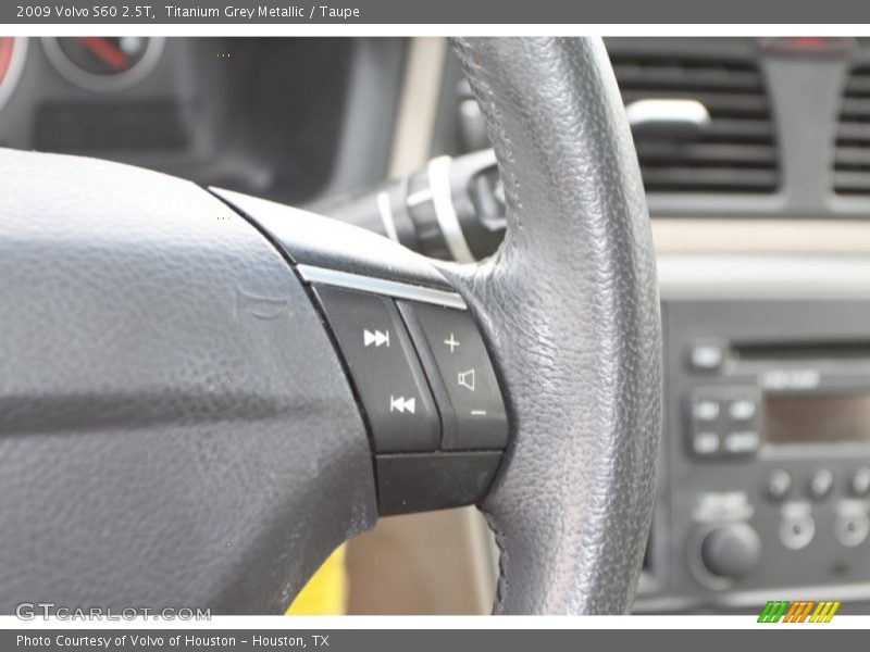 Titanium Grey Metallic / Taupe 2009 Volvo S60 2.5T