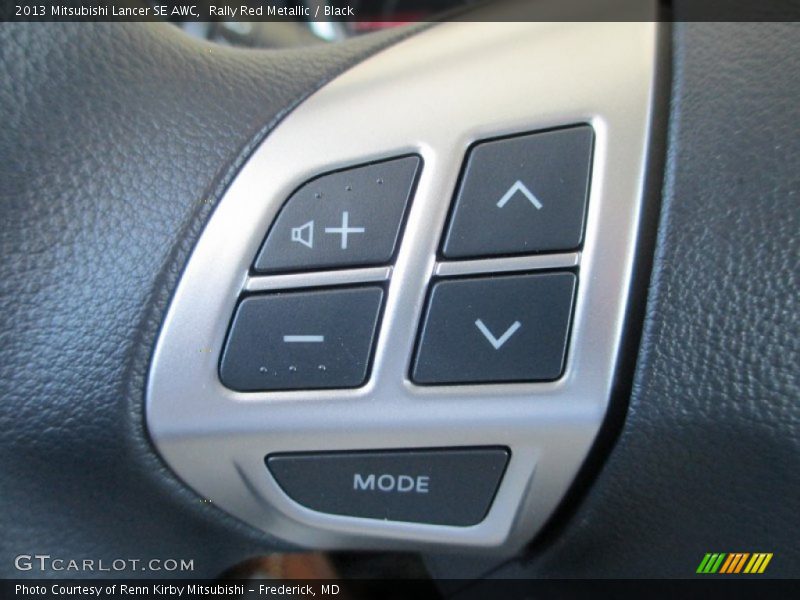 Rally Red Metallic / Black 2013 Mitsubishi Lancer SE AWC