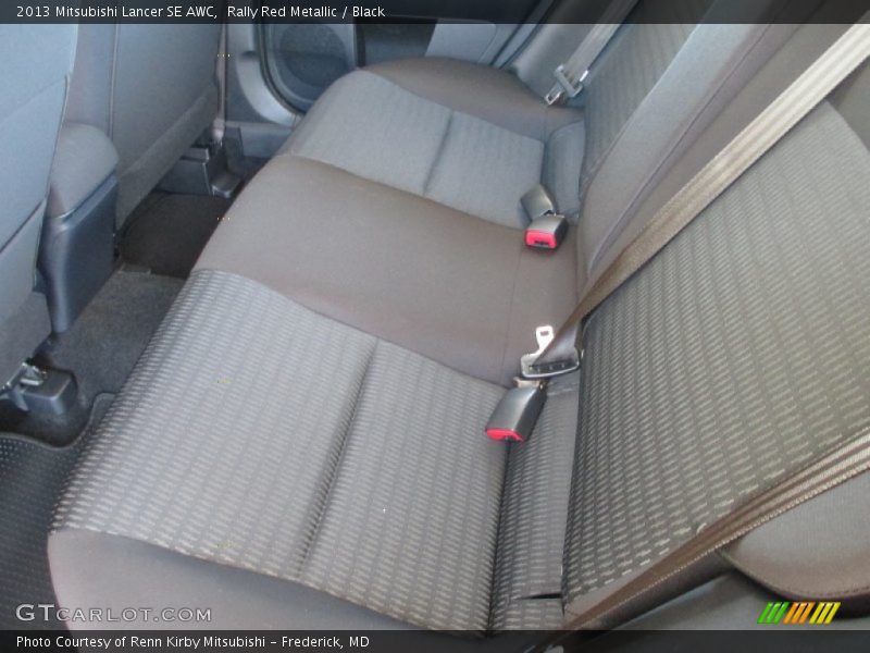 Rally Red Metallic / Black 2013 Mitsubishi Lancer SE AWC