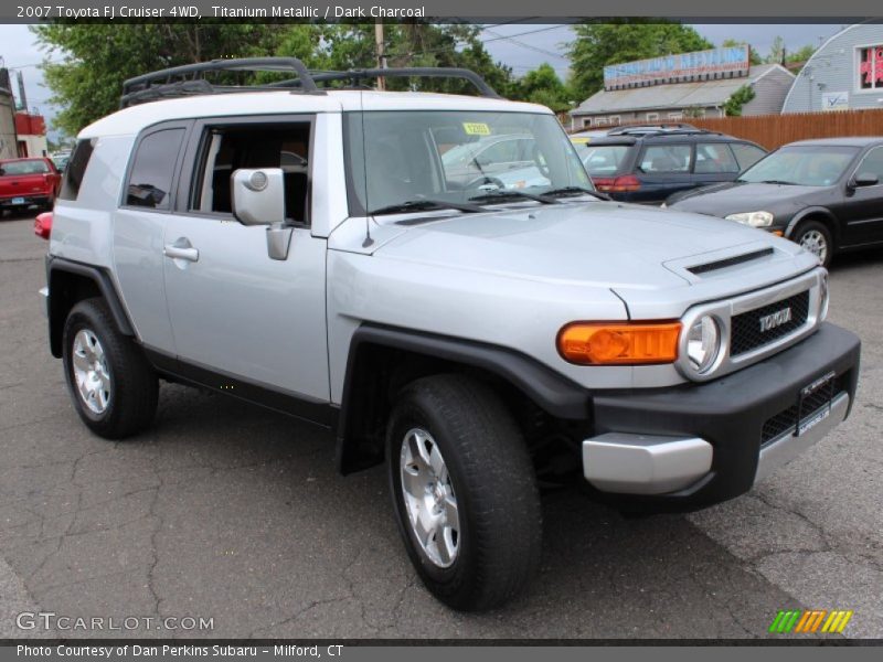 Titanium Metallic / Dark Charcoal 2007 Toyota FJ Cruiser 4WD