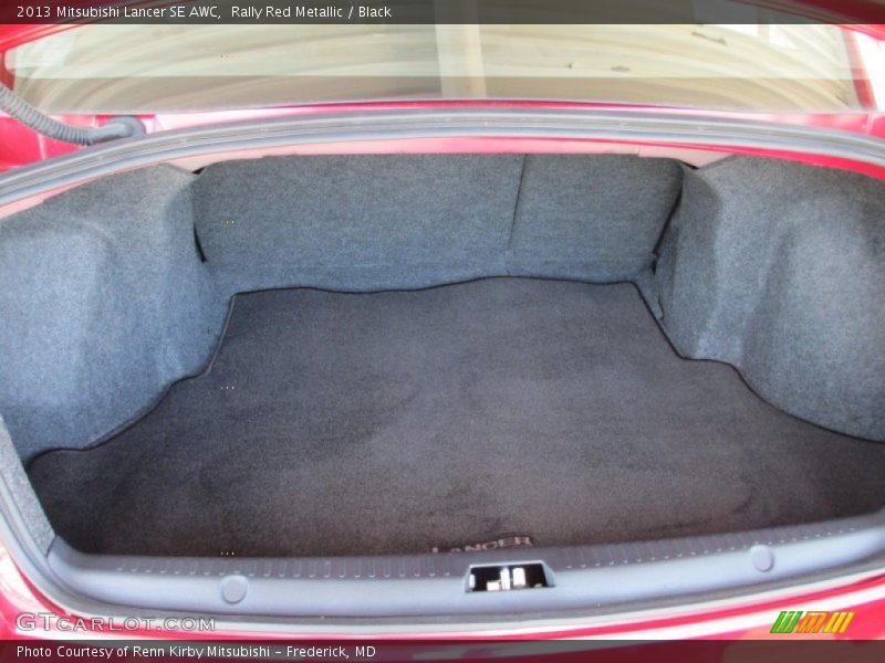 Rally Red Metallic / Black 2013 Mitsubishi Lancer SE AWC