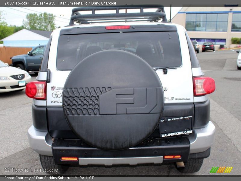 Titanium Metallic / Dark Charcoal 2007 Toyota FJ Cruiser 4WD