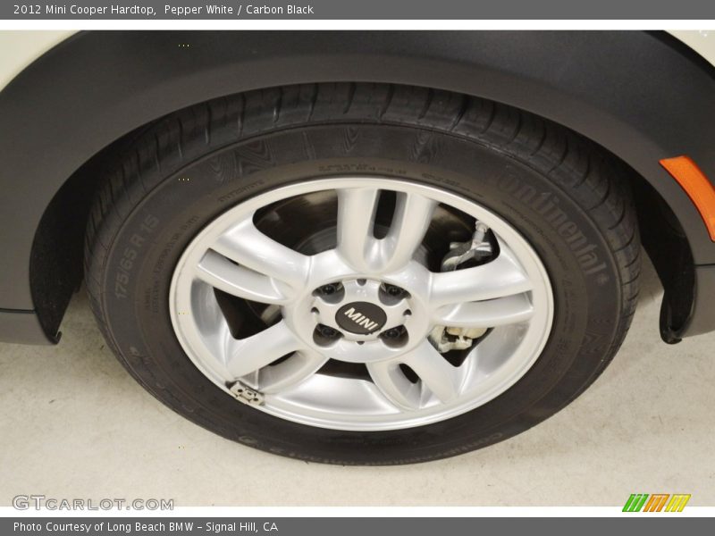 Pepper White / Carbon Black 2012 Mini Cooper Hardtop