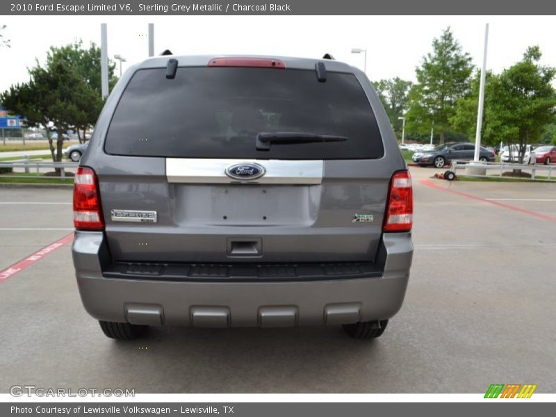 Sterling Grey Metallic / Charcoal Black 2010 Ford Escape Limited V6