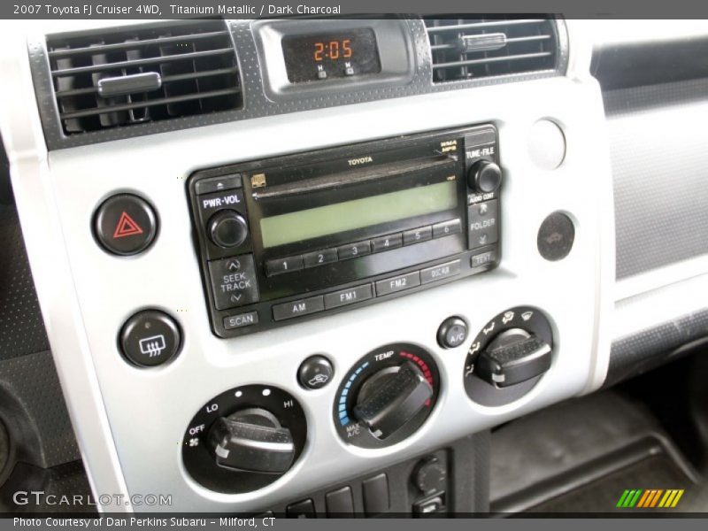Titanium Metallic / Dark Charcoal 2007 Toyota FJ Cruiser 4WD