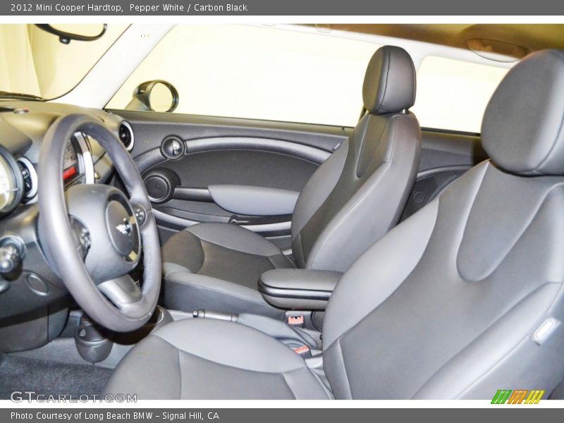 Pepper White / Carbon Black 2012 Mini Cooper Hardtop