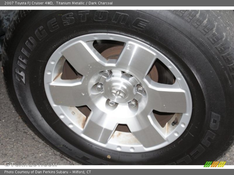 Titanium Metallic / Dark Charcoal 2007 Toyota FJ Cruiser 4WD
