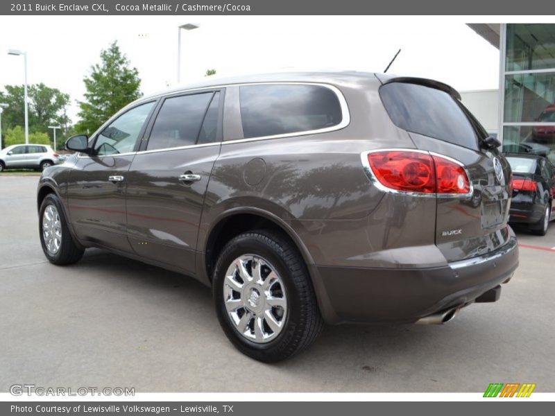 Cocoa Metallic / Cashmere/Cocoa 2011 Buick Enclave CXL